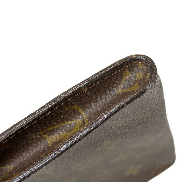 Louis Vuitton Pouch Monogram - Dark Brown Bucket Attached Pouch - Picture 10 of 12